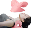 Relajador cervical de cuello – Almohada de estiramiento y masaje para la columna vertebral