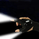 Guantes Linterna LED – Herramienta de Exterior Impermeable sin Dedos