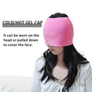 Gorro de gel helado para el dolor de cabeza – Gorro de compresión fría para aliviar la migraña