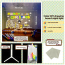 LED-Nachrichtentafel – DIY-Acryl-Schreibtafel mit 7 Stiften