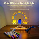 LED-Nachrichtentafel – DIY-Acryl-Schreibtafel mit 7 Stiften