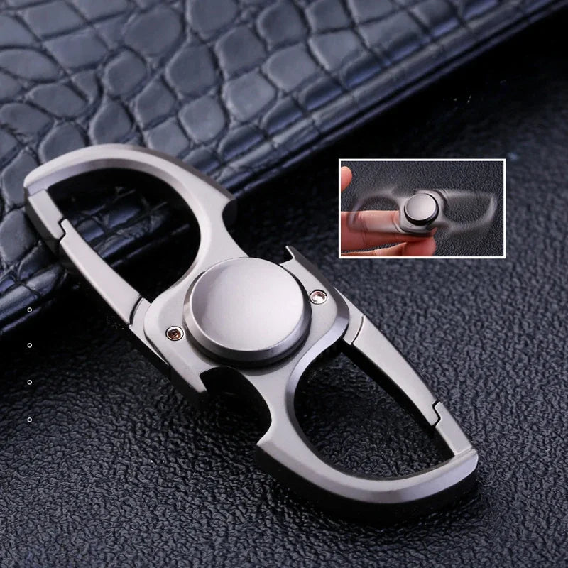 Fidget Spinner Schlüsselanhänger – Anti-Stress EDC Flaschenöffner