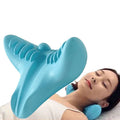 Relajador cervical de cuello – Almohada de estiramiento y masaje para la columna vertebral