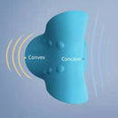 Relajador cervical de cuello – Almohada de estiramiento y masaje para la columna vertebral