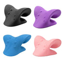 Relajador cervical de cuello – Almohada de estiramiento y masaje para la columna vertebral