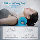 Relajador cervical de cuello – Almohada de estiramiento y masaje para la columna vertebral