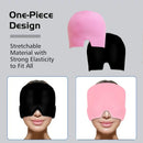 Gorro de gel helado para el dolor de cabeza – Gorro de compresión fría para aliviar la migraña
